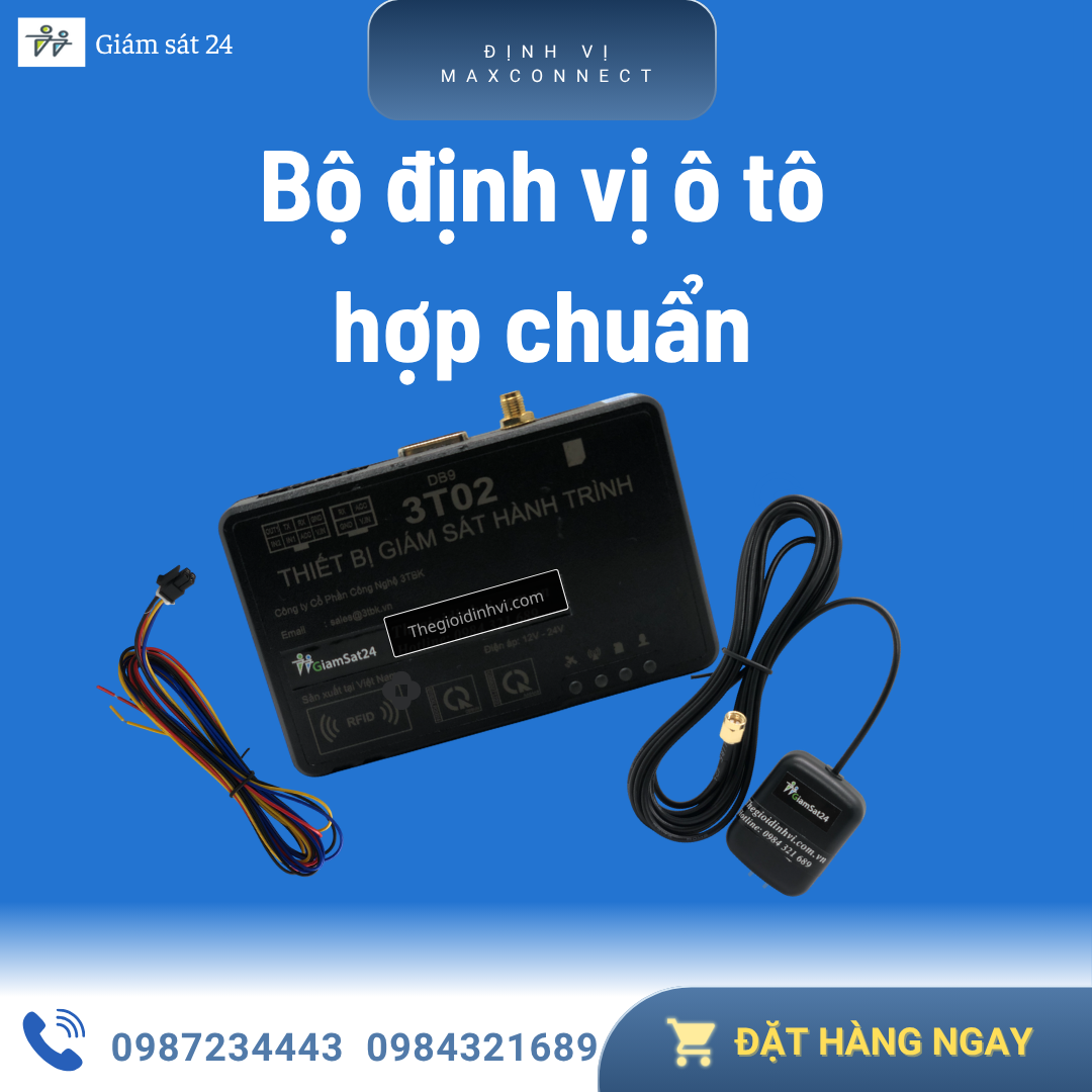 Định vị ô tô 3T02 hợp chuẩn