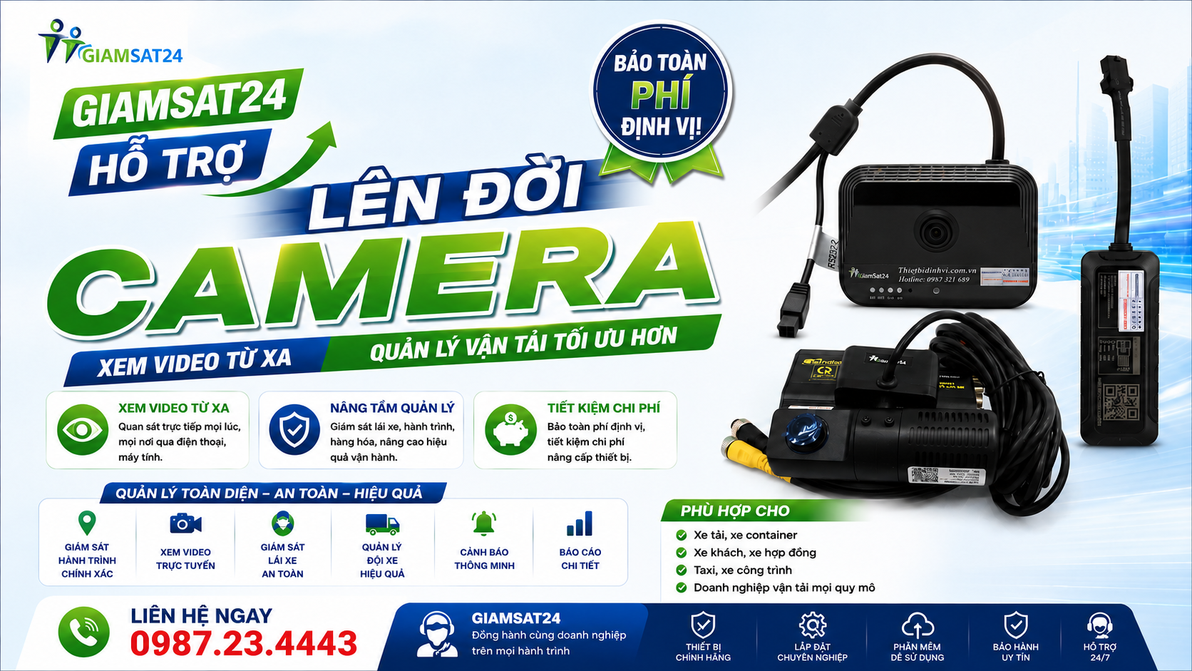 Định vị xe máy, ô tô VN08 4G 5 - Thiết bị định vị GPS Giamsat24