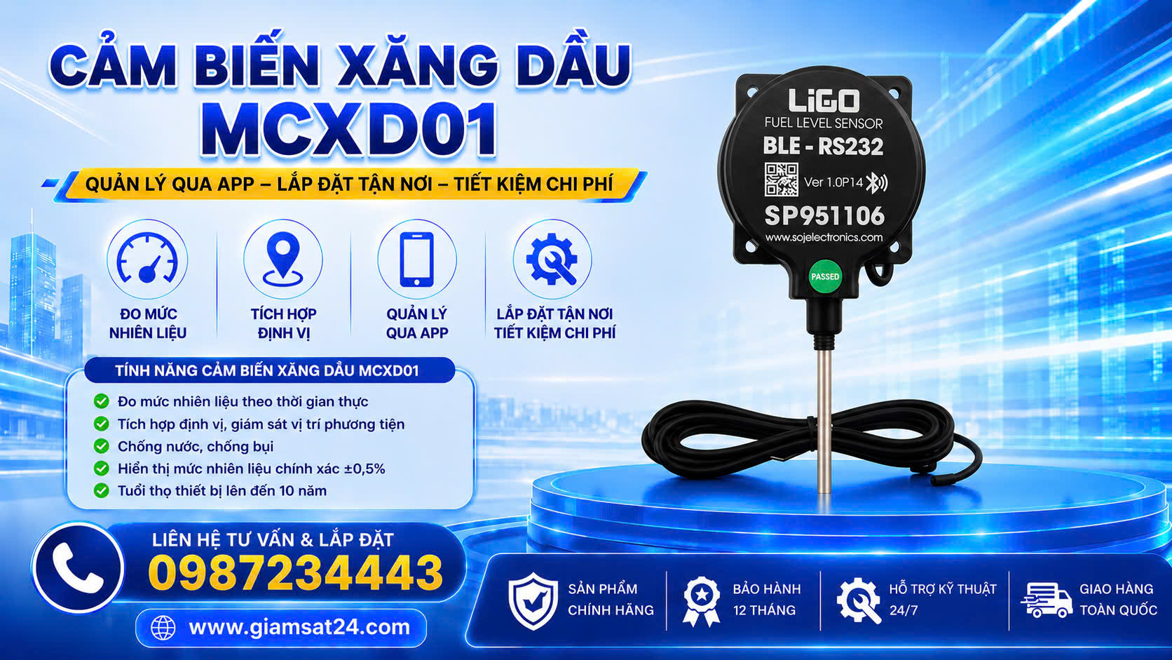 TRANG WEB GIÁM SÁT NHIÊN LIỆU - Khuyến mãi định vị Giamsat24